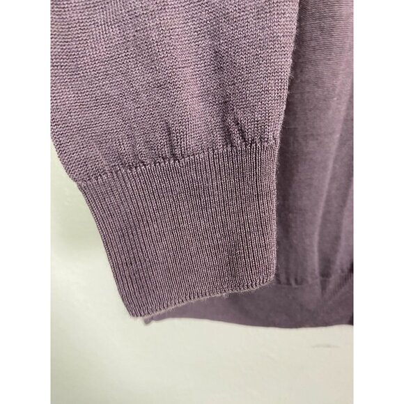 Marks & Spencer Purple Turtleneck Long Sleeve Sweater Knit UK 8 Women size US 4 - Picture 9 of 13